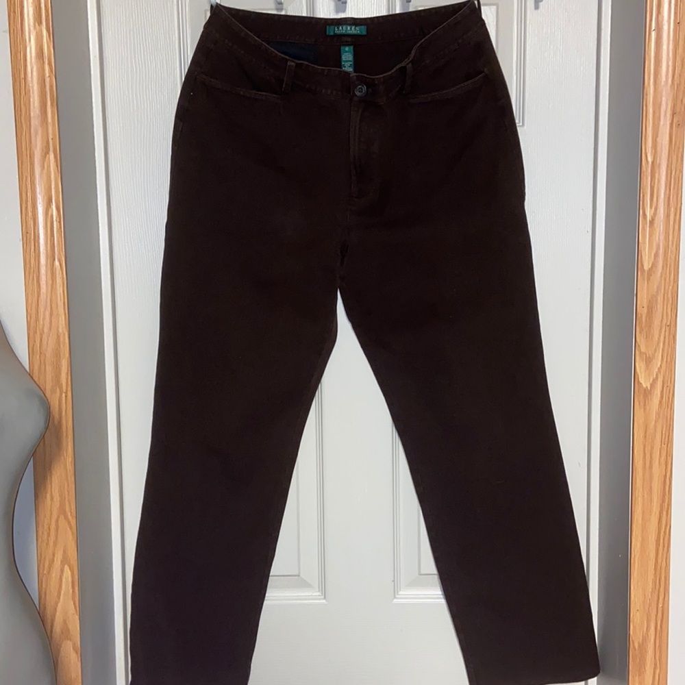 Ralph Lauren Brown Bottoms! Size 12!